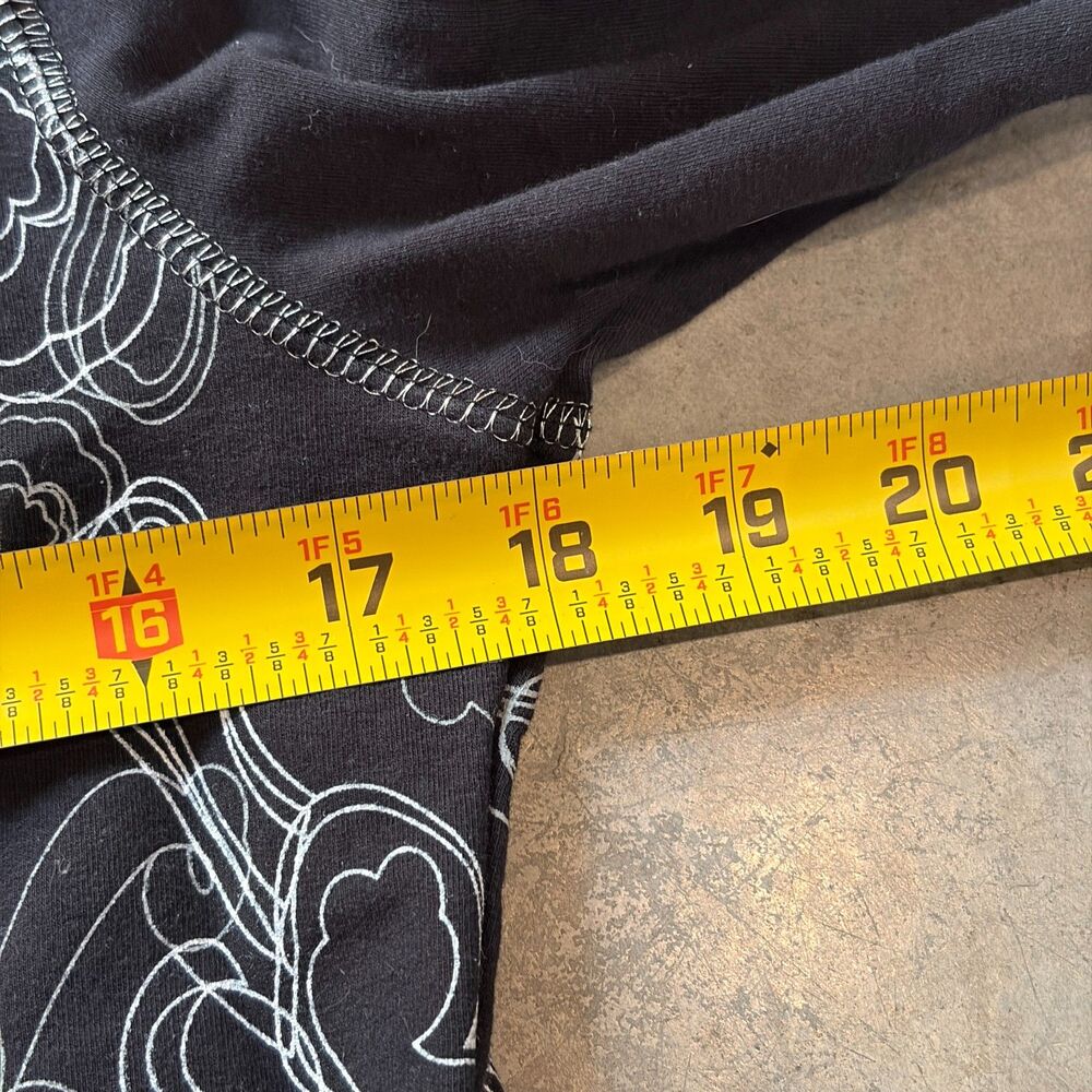 Vintage 90s 00s Y2K Vertigo Paris Women's Size L Black Full Zip Hoodie Grunge - Picture 4 of 5